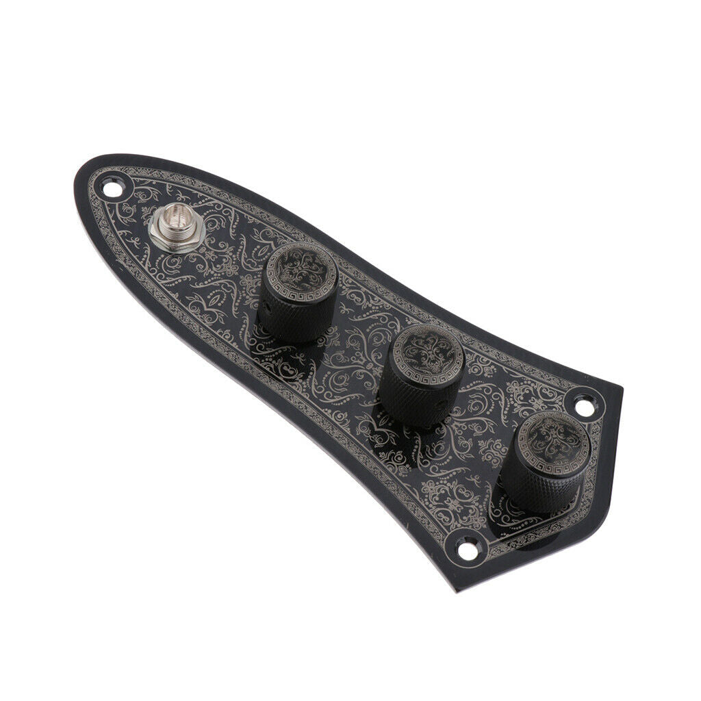 Premium Iron Bass Circuit Switch Control Plate for