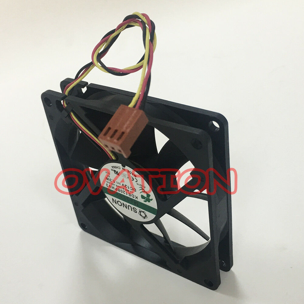 For 1pc SUNON KDE1208PHV3 fan 8015 12V 1.3W 3pin