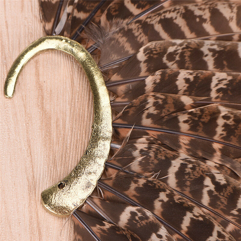 Fashion Feather Ear Cuff Wrap Clip Earring Retro Punk Rock Earrings Ear Cl.l8