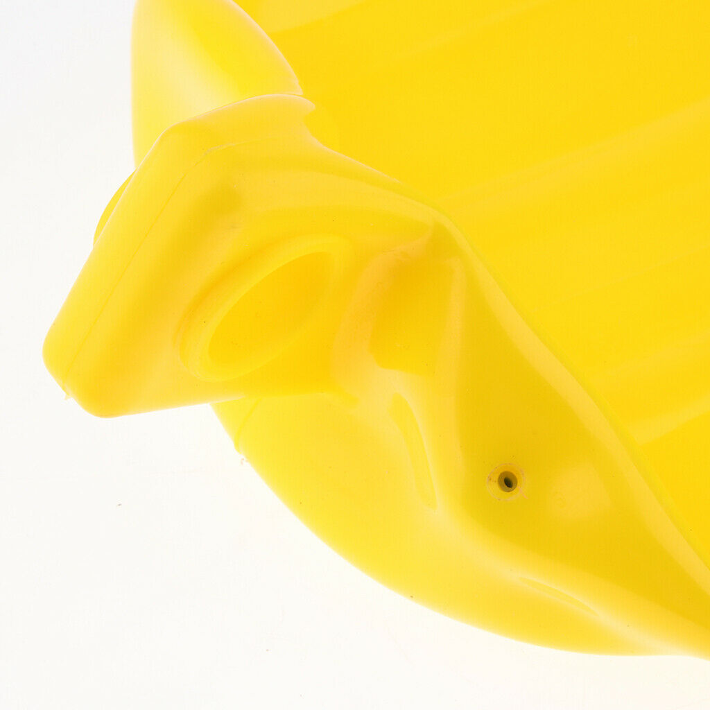Ribbed Marine Boat Fender Bumper Dock Shield Protection Yellow G0