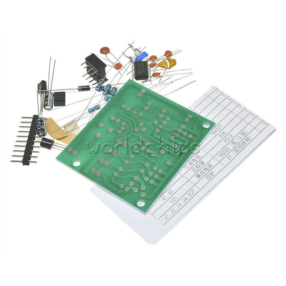 Sine Triangle Square Wave NE555 Multi-Channel Waveform Generator Module DIY Kits