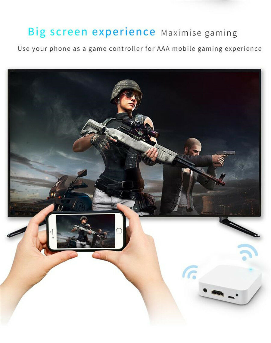 Car WiFi Display Mirror Link Box - Dongle Video DLNA Airplay for Android iOS