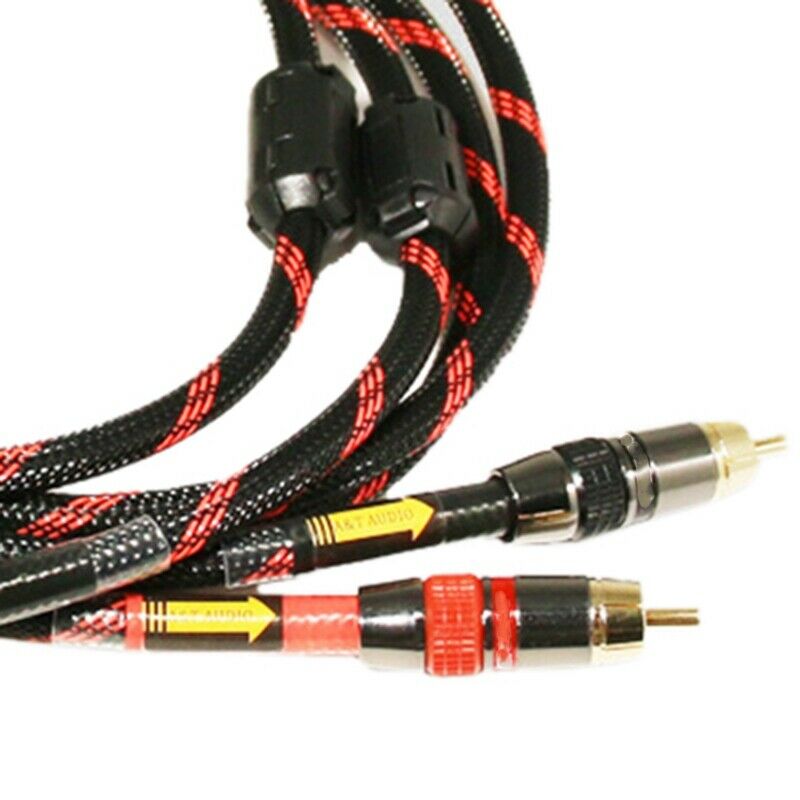 Heareal Double Lotus to Double Lotus Fever Audio Cable Imported RCA to RCA HeaO7