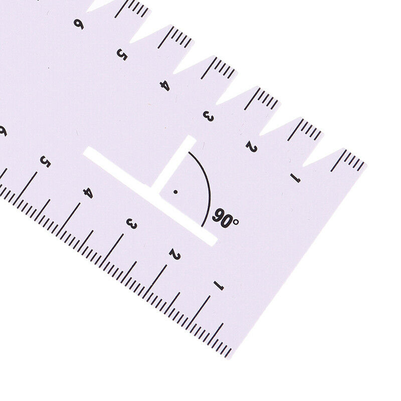1PC DIY Sewing Patchwork Ruler Ultrathin Soft 21cm Quilting Sewing TY1