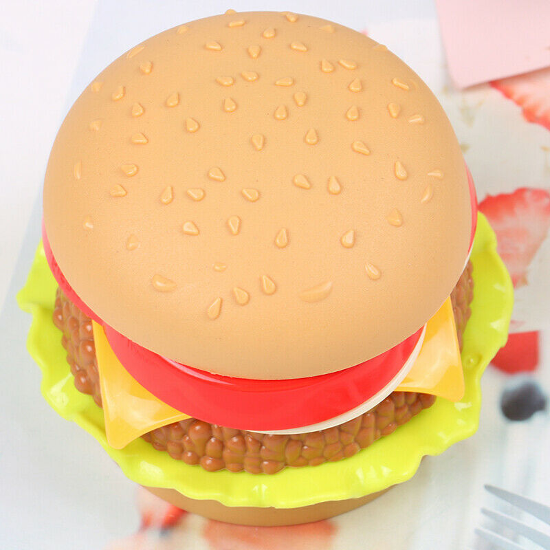 1Pc Simulation Hamburger Pretend Play Display Mold Assembled Food Educati.l8