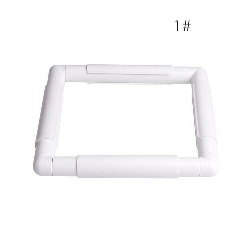 Universal Plastic Embroidery Frame Cross Stitch Hoop Sewing Craft Tool
