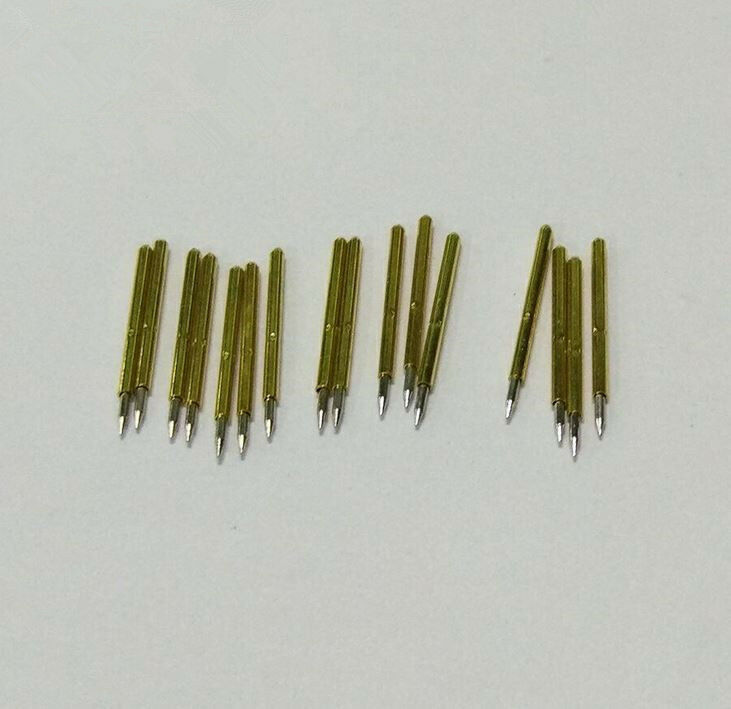 50pcs P75-B1 Dia 1.02mm 100g Cusp Spear Spring Loaded Test Probes Pogo Pin.l8