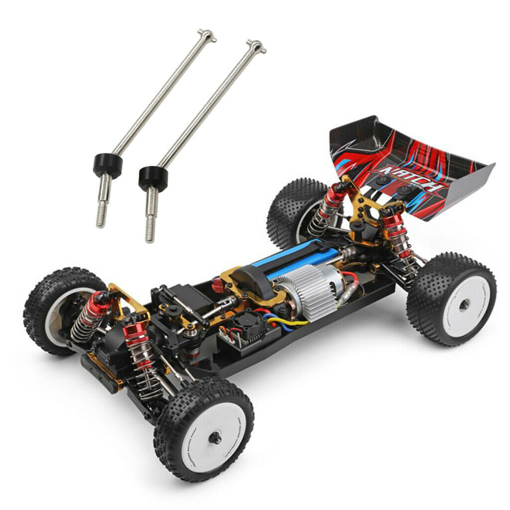 2x RC Car Front Drive Shaft Suitable for WLtoys 104001 1/10 RC