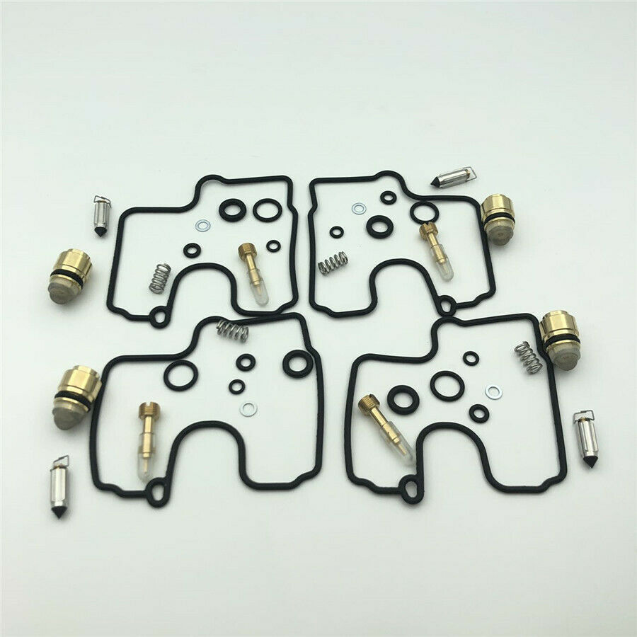 Carburetor Carb Rebuild Repair Kit 4Sets for KAWASAKI Ninja ZX-6R ZX6R / ZZR 600