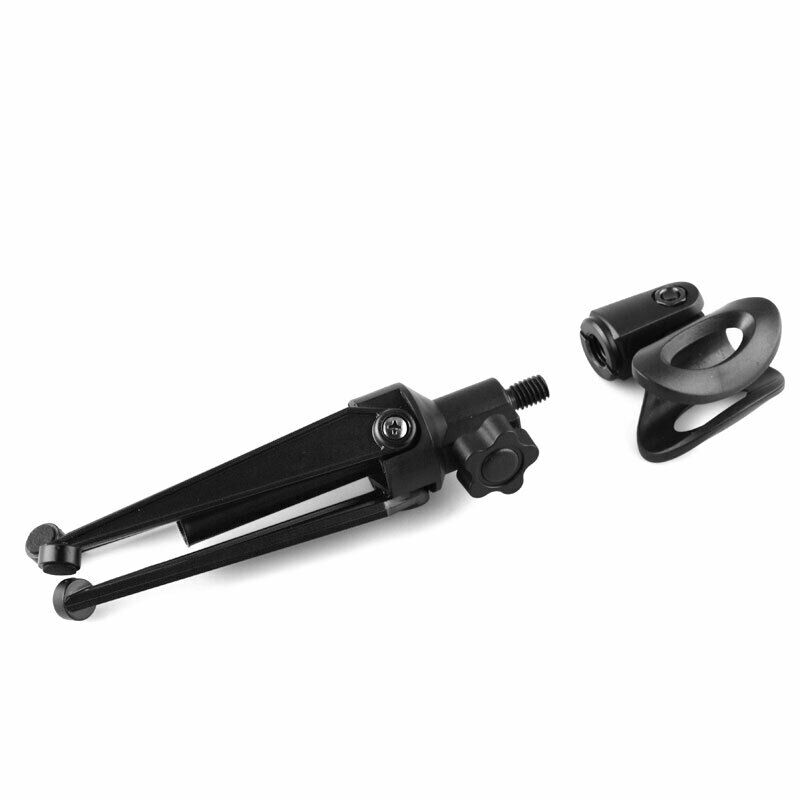 Metal Desktop Microphone Stand Podcast Tripod Holder Adjustable Clip For Shure