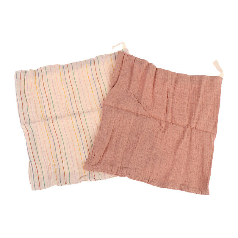 5Pcs Towel Baby Facecloth Handkerchief Cotton Burp Soft Gauze Washcloth