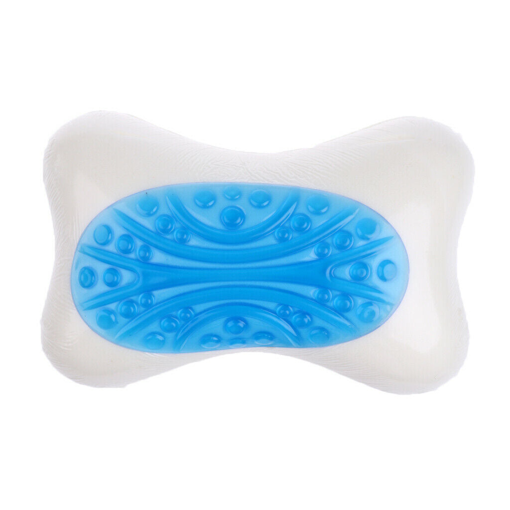 Memory Foam Cooling Neck Massage Pillow  Bone Relax Rest Pad Sleeping