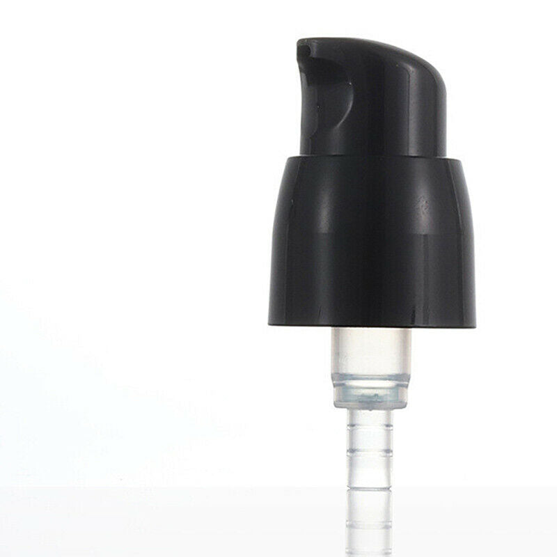30Ml Lotion Liquid Refillable Bottle Foundation Square Frosted Glass Pump.l8