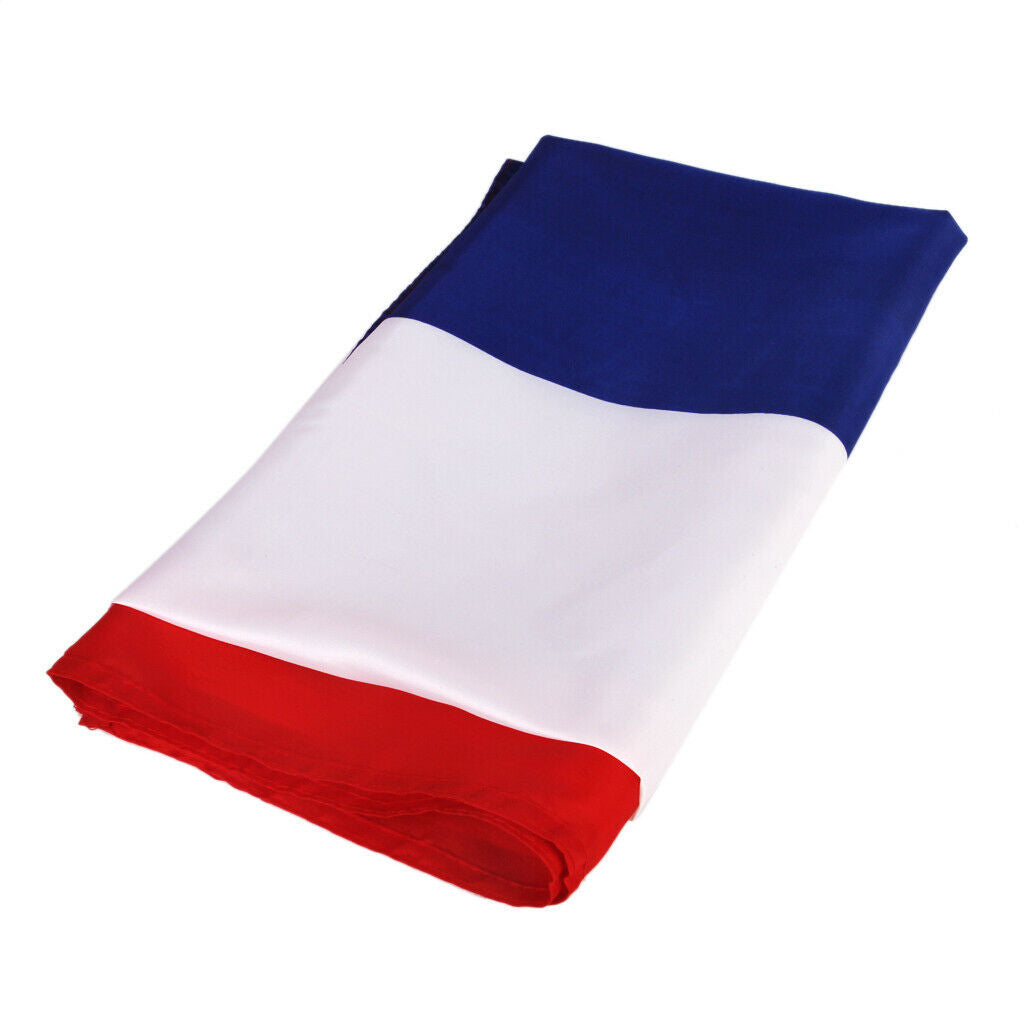 Large French National Flag France Banner 150 * 90cm / 5 * 3ft Grommets for