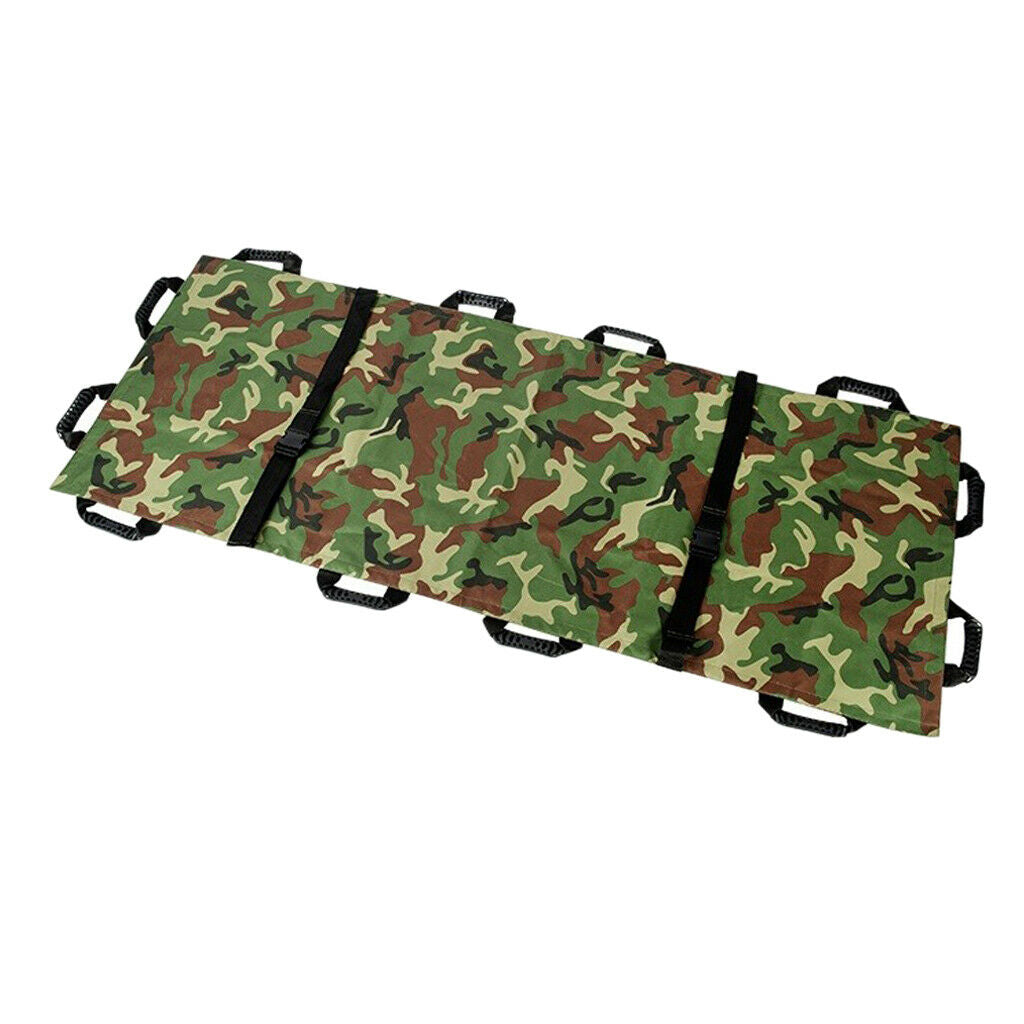 Sturdy Emergency Mover Back Stretcher Washable Rescue Stretcher Camouflage