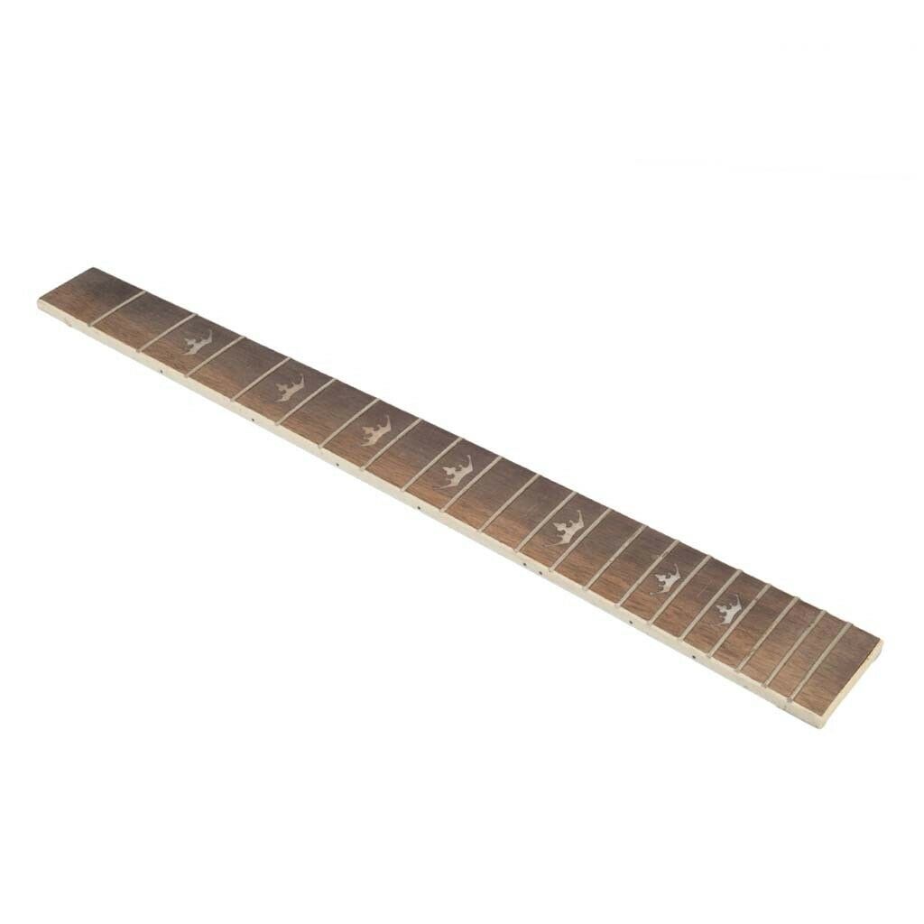 Guitar Neck Fretboard Wooden for 41'' Acoustic Folk Guitar Parts Replacement