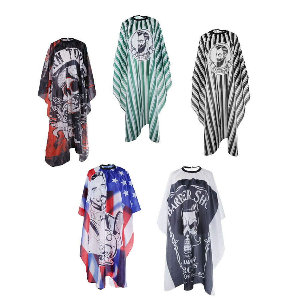 2 Pieces Anti-static Hairdressing Cutting Shampoo Capes Coloring Gown Wrap