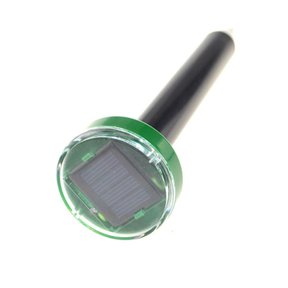2020 Yard Solar Power Ultrasonic Sonic Mouse Mole Pest Rodent Repeller Repellent