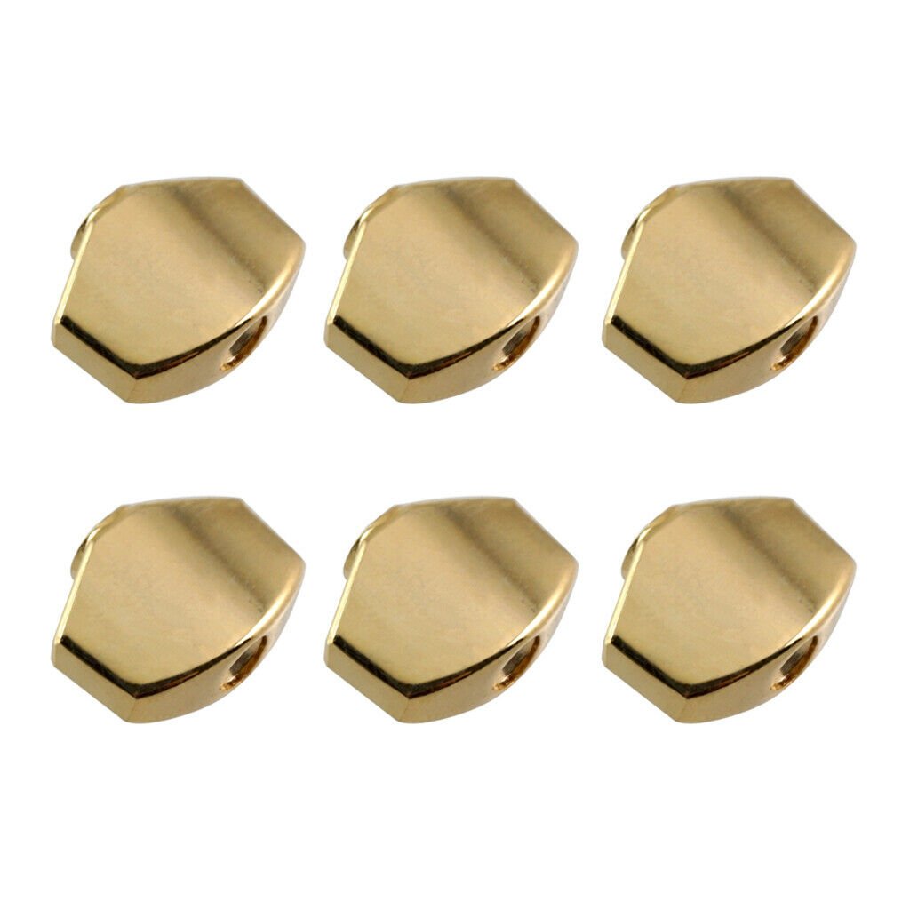 6 Pcs Guitar Tuning Key Head   Acoustic Guitar Rectangle Knobs Handle