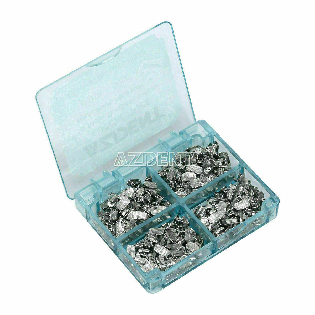 50set Dental Orthodontic Bonding Buccal Tube Split Roth 018 For 1st Molar AZDENT