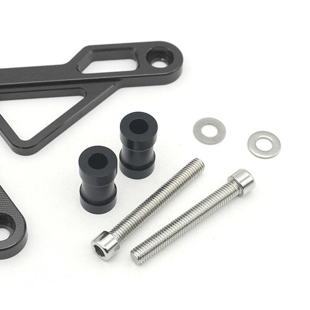 1 Set Black Motorcycle Front Disc Guard Cover Protector for ADV150 2019 2020
