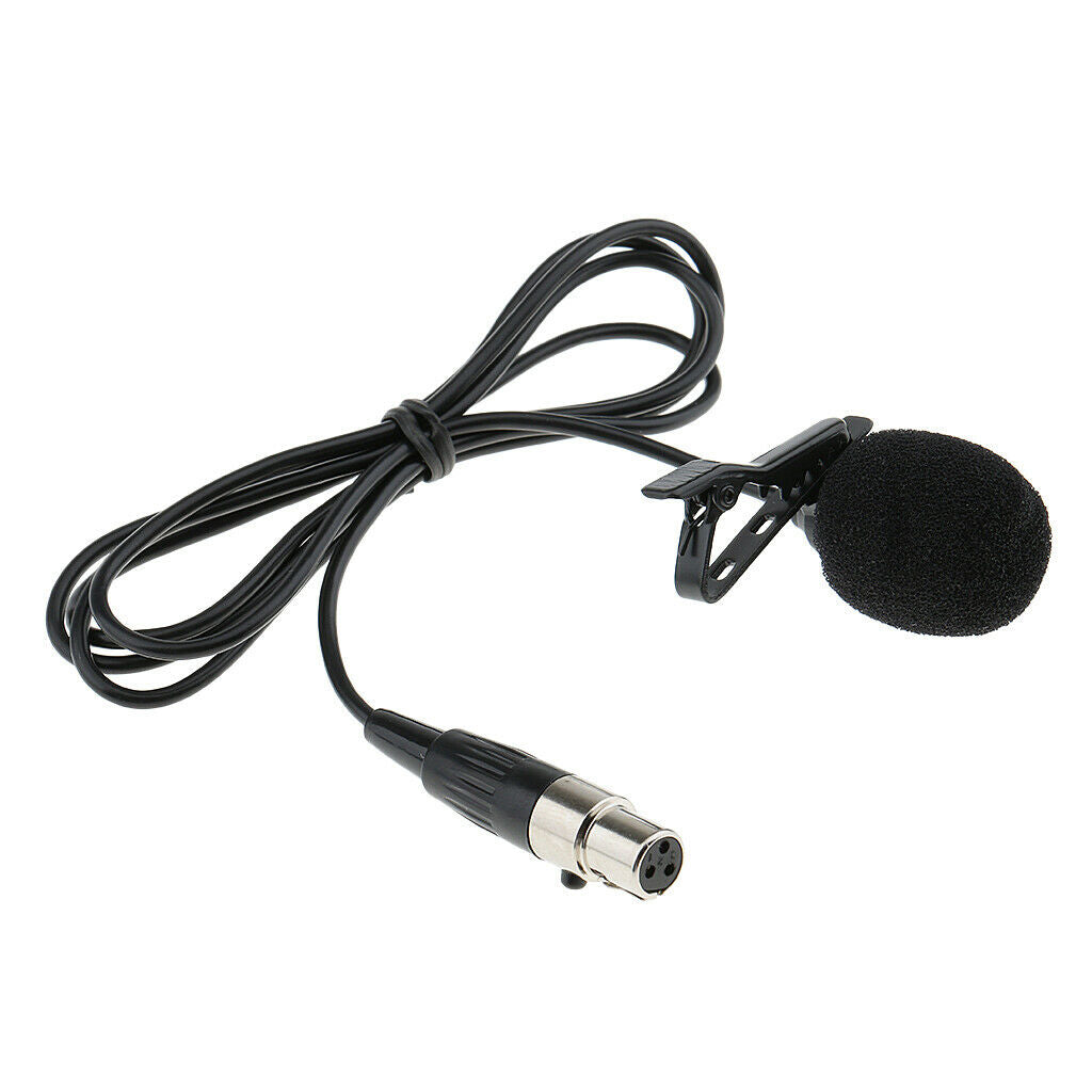 3 pin XLR headset condenser microphone with rotating microphone arm