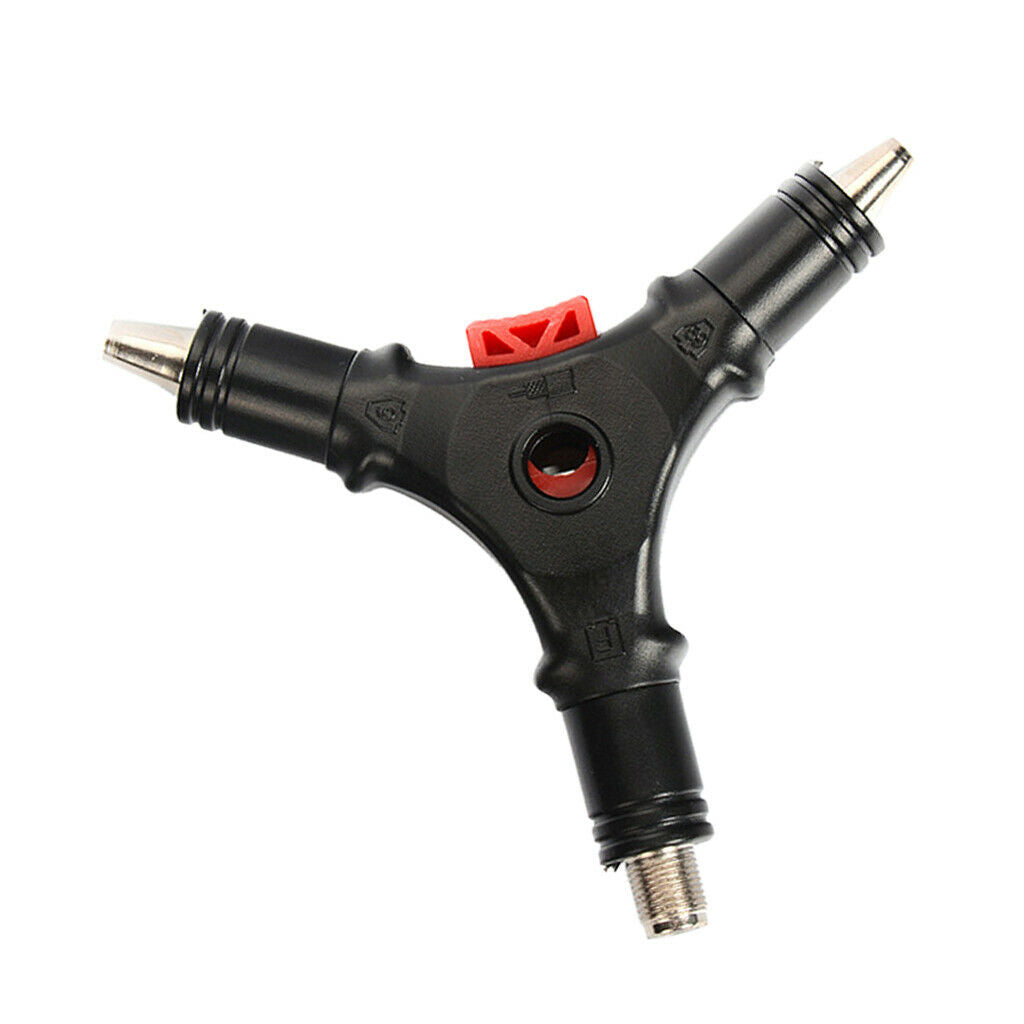 Coaxial Compression Tool F Head RG59 RG6 Connector Coax Cable Stripper
