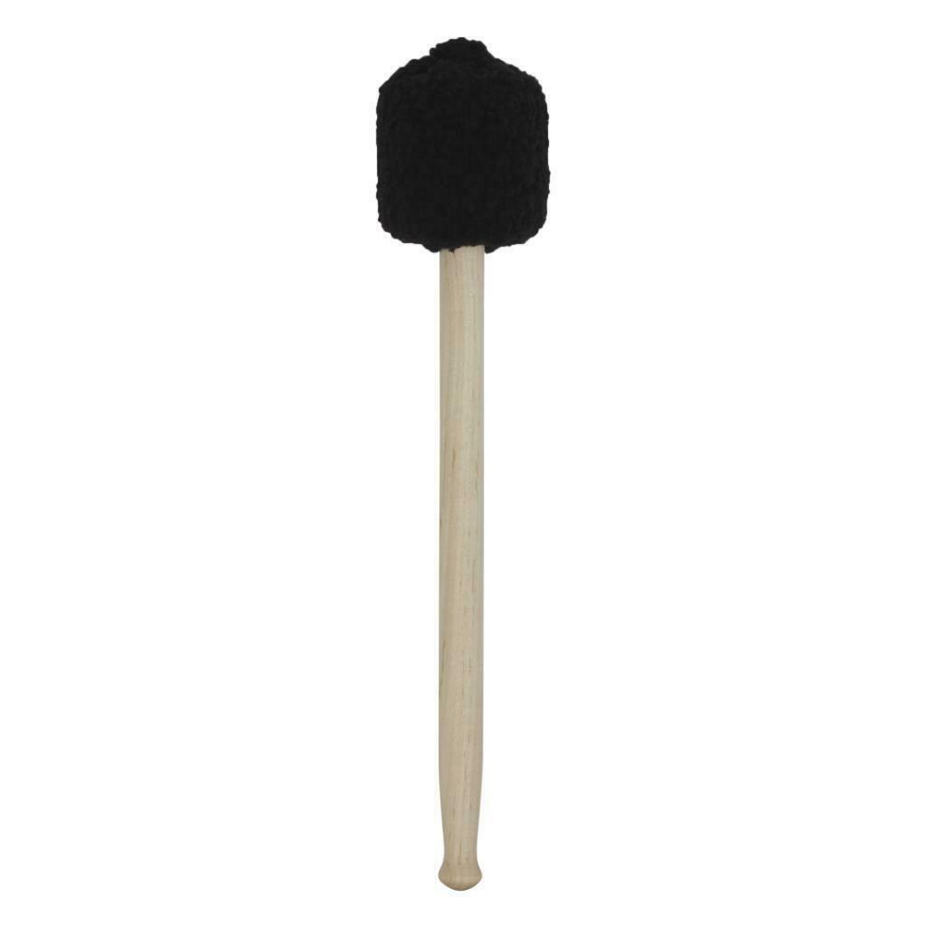 Bass Drum Mallet Felt Head Percussion Mallets Timpani Sticks with Wooden Handle,