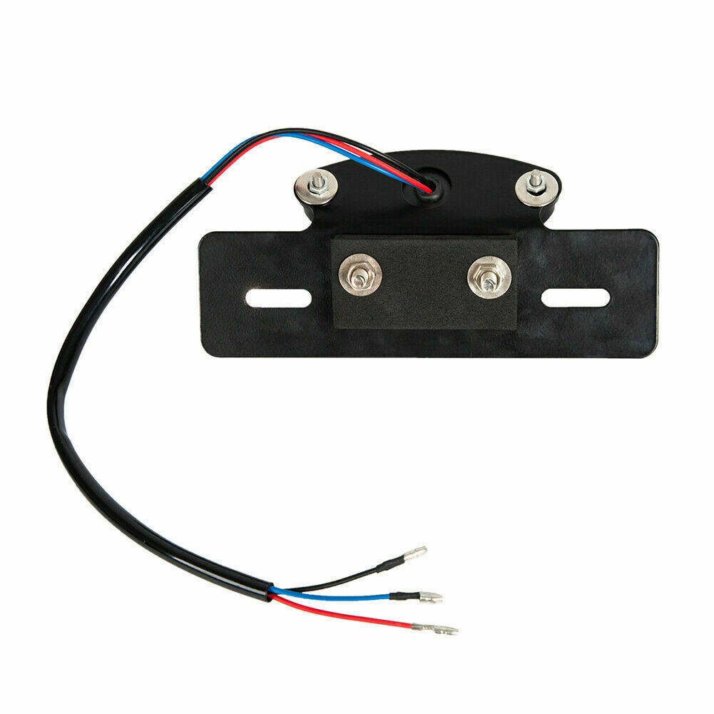 Motorcycle LED Integrated Tailight Brake Rear Tail Light License Plate Holder