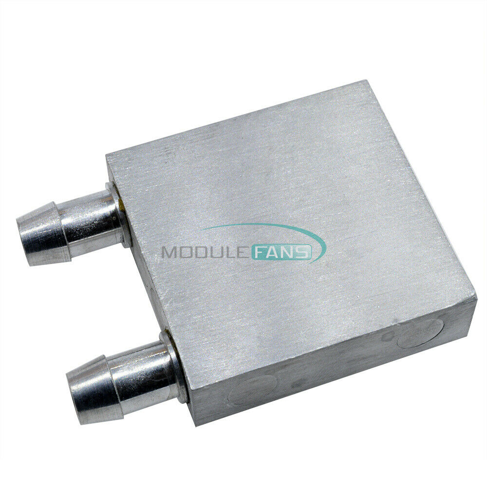 2PCS 40x40x12mm Aluminum Water Cooler Cooling Heatsink For TEC1-12706 CPU LED