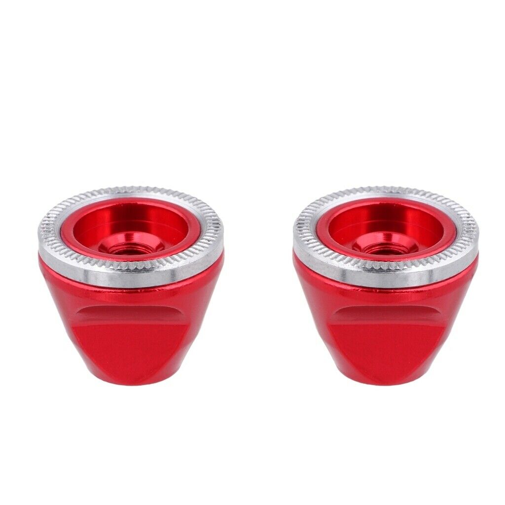 2 Pieces Road Bike MTB M5 Wheel Axle Chrome Axle Nuts Skewer  Screw Nut
