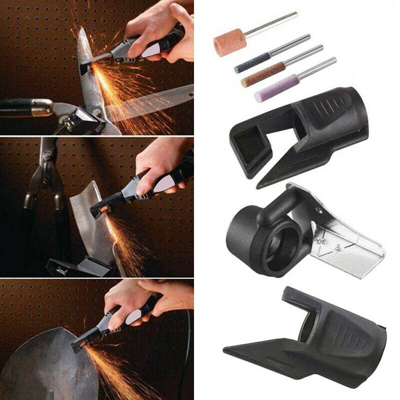 Chain Saw Electric Grinding Head Woodworking Mill Tool Polish Stone Sharpener