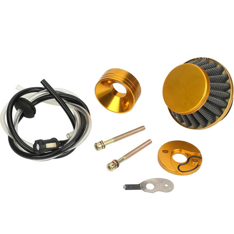 Motorcycle Bikes Modificate Air Filter Kit Fuel Line Gasket For 43cc 49cc Engine