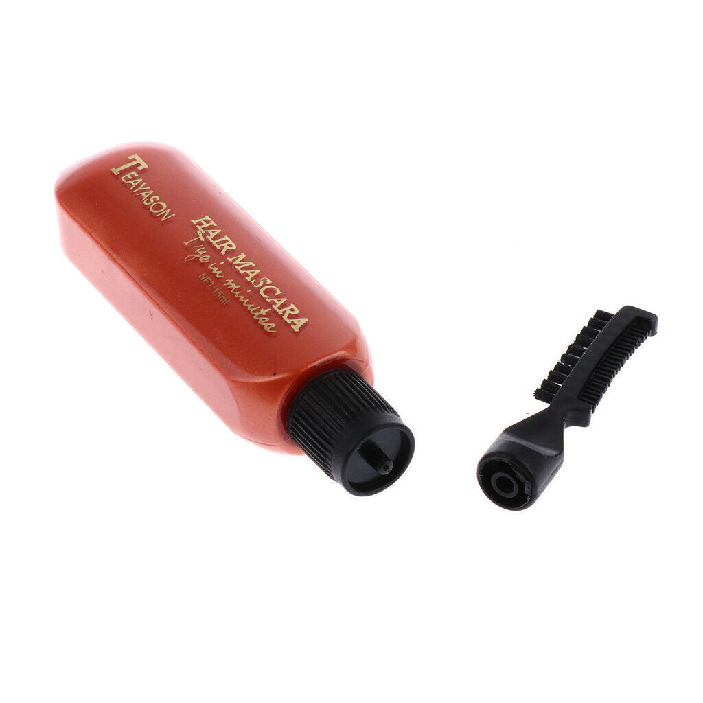 4 Colors Disposable Hair Color Chalk Dye Tint Highlight Streak Mascara Brush
