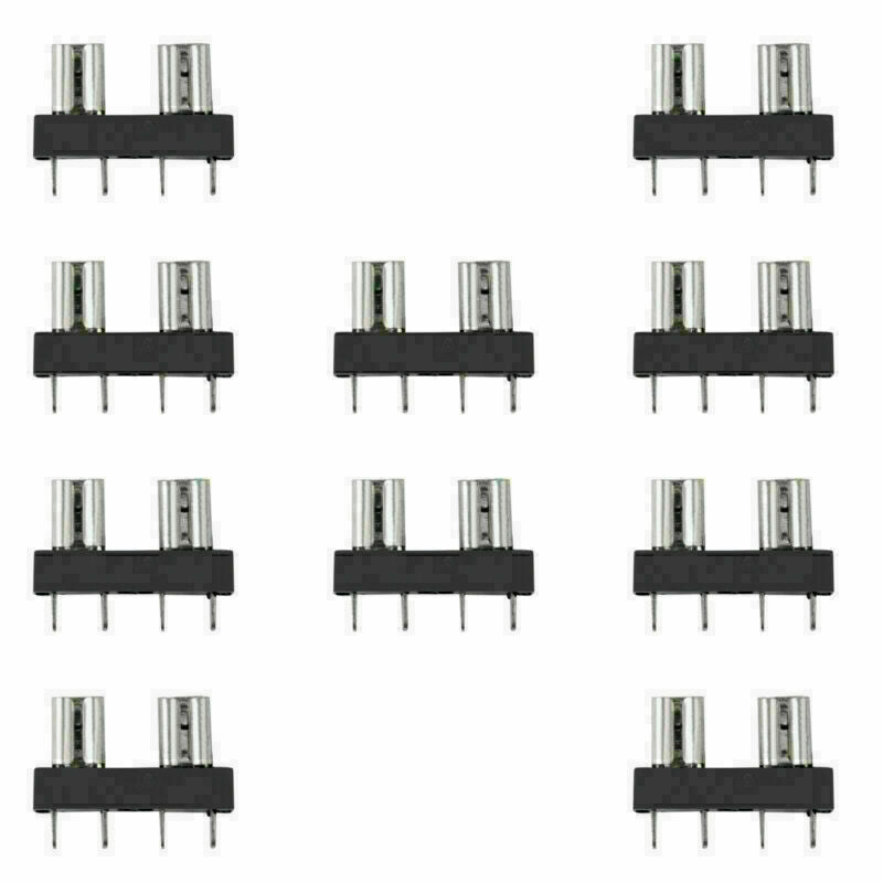 10Pcs SL-506P Mini Blade Fuse Holder Auto Automotive Boat 32V For PCB Board CN