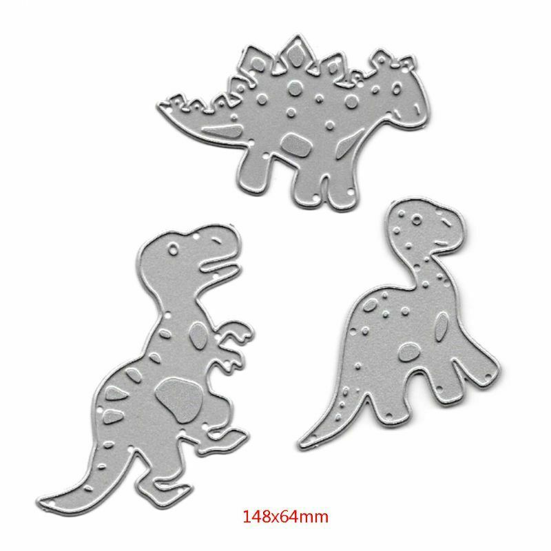 Dinosaur Metal Cutting Dies Stencil DIY Scrapbooking Embossing Album Paper Card