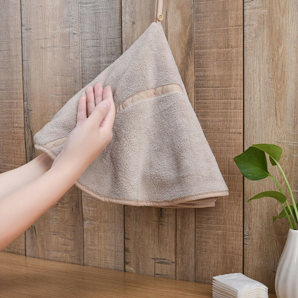 2x Hand Bath Face Towel Soft Skin-friendly Wash Cloth Hanky Water Absorbing