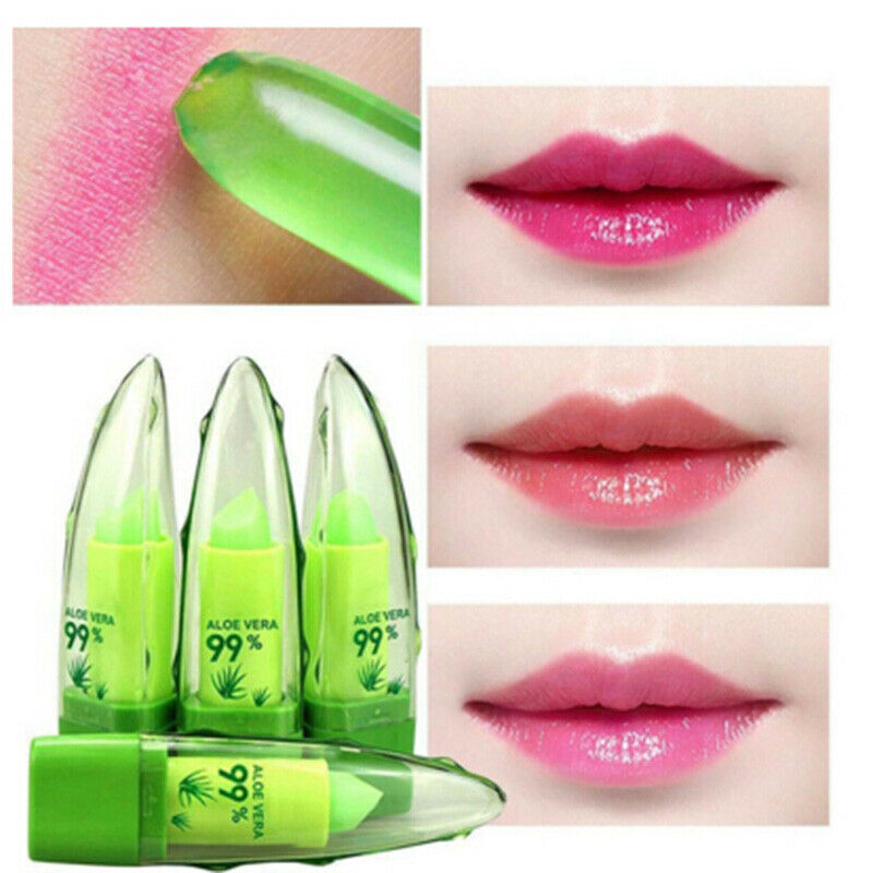 Natürlicher Aloe Lippenbalsam,lang anhaltend,Farbtemperaturänderung OZBD