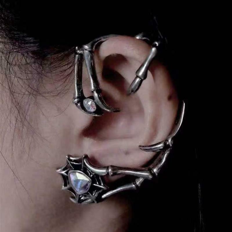 Punk Earrings Black Devil Claw Earrings for Jewelry Decoration