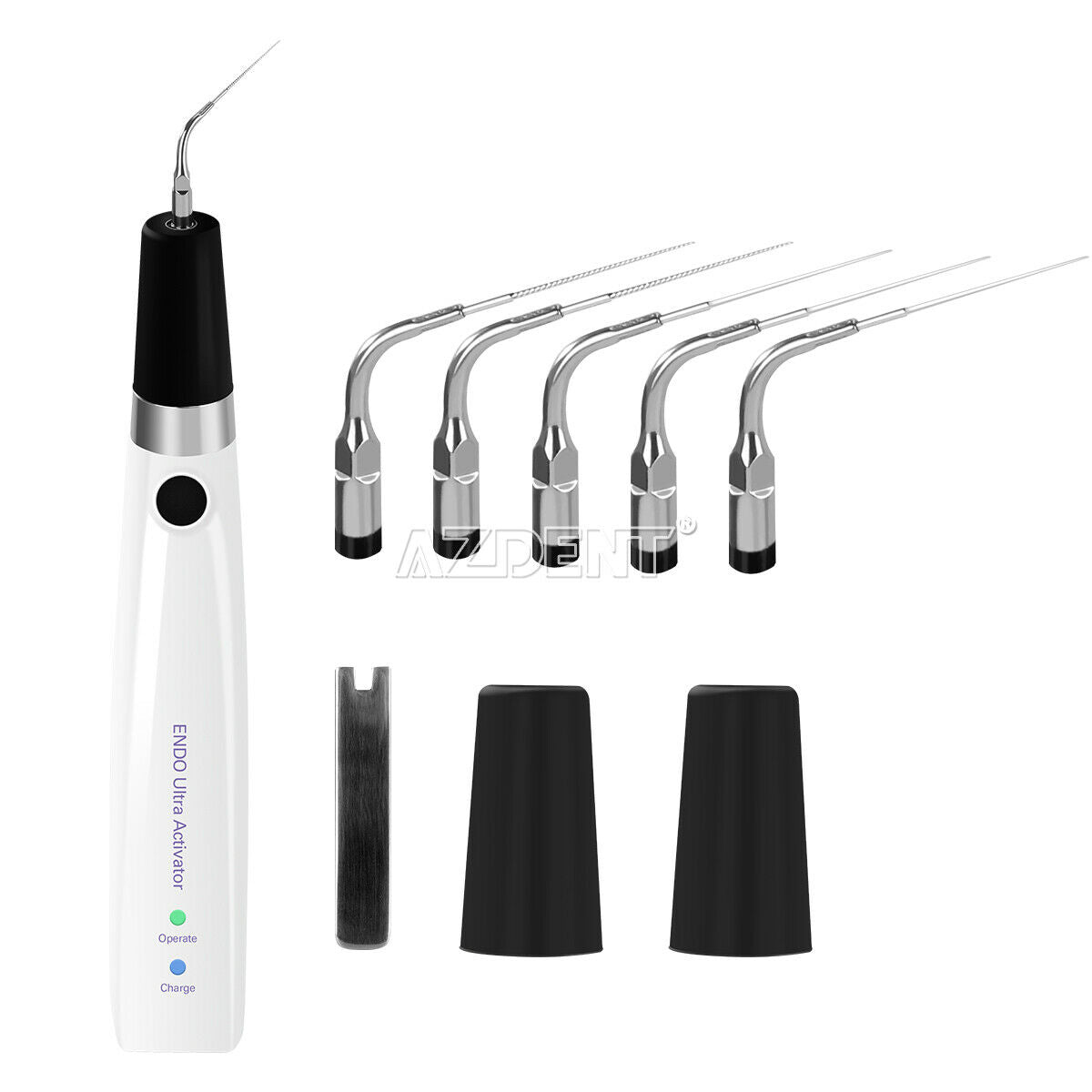 2XDental Endo Ultra Activator Endo Irrigator Handpiece 6 Titanium Activator tips