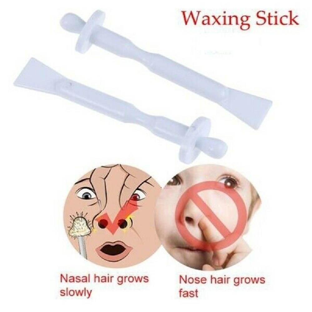 Nose Ear Hair Removal Wax Kit Set Sticks Easy Mens Nasal Waxing Strip Remover^UK