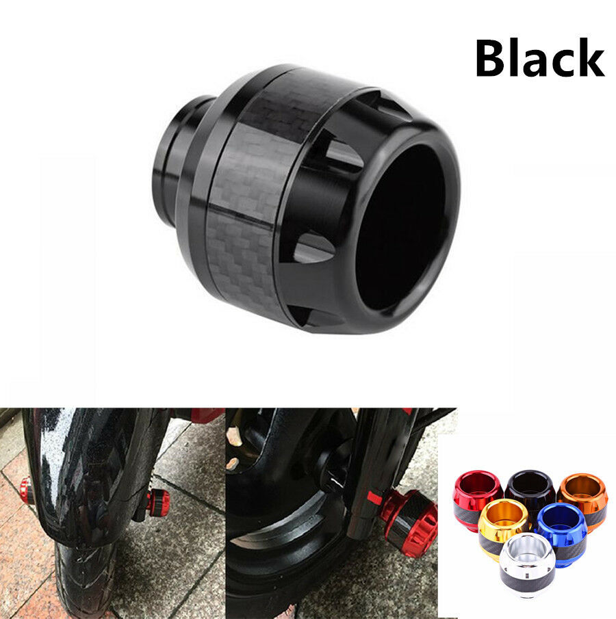 1x Black Universal Motorcycle Front Frame Crash Protector Slider Guard Aluminum