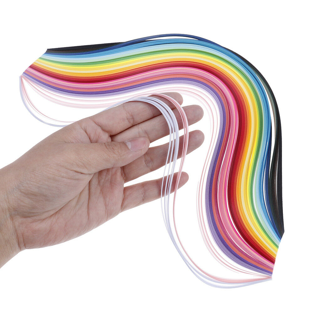 260 Stripes quilling paper 5mm width mixed color for diy hand craft 26 co.l8