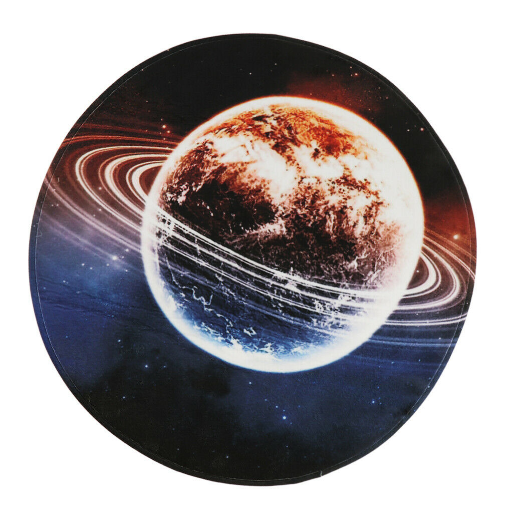 Round Carpet Area Rug Non-Slip Floor Mat Living Room Bedroom Mat