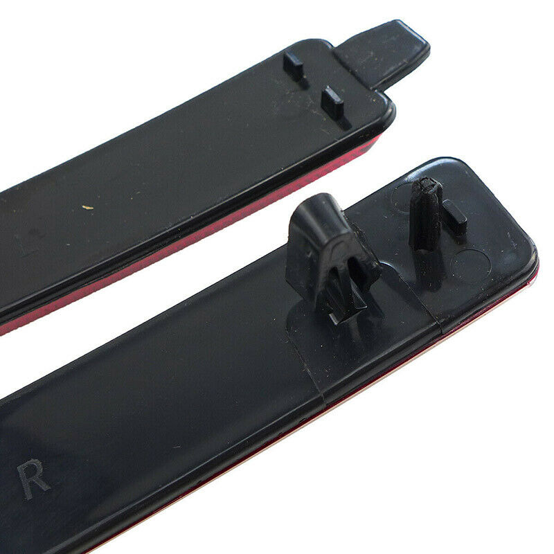 2pc Rear Bumper Reflector Light Trim Lï¼†R For GMC Acadia 07-12 Traverse SRX 09-12