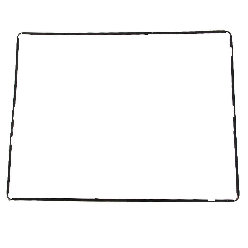 Tablet Digitizer Screen Plastic Bezel Middle Frame Support Adhesive Black
