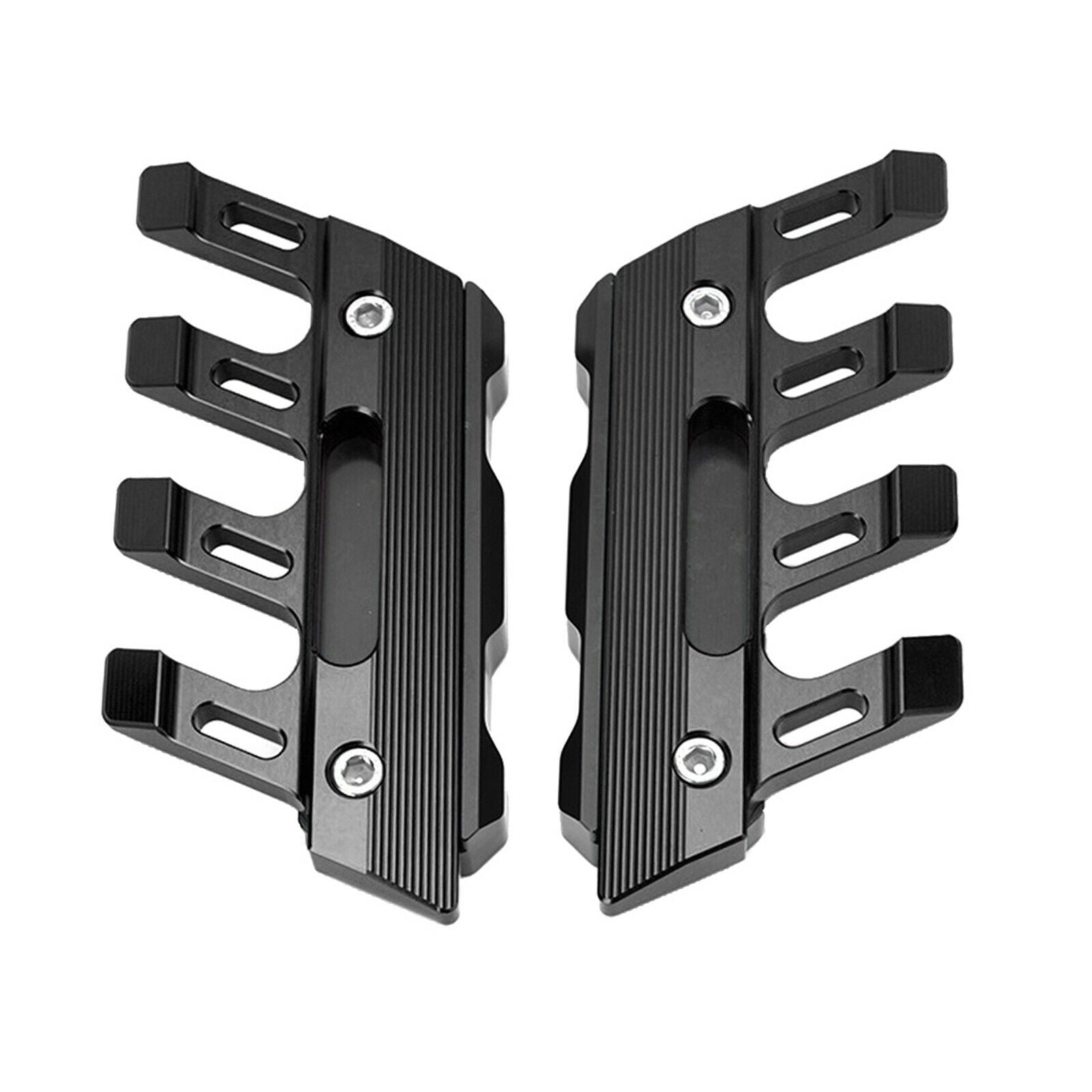 Front Fender Slider Protection Guard Cover For Kawasaki Z750 Z800 Black