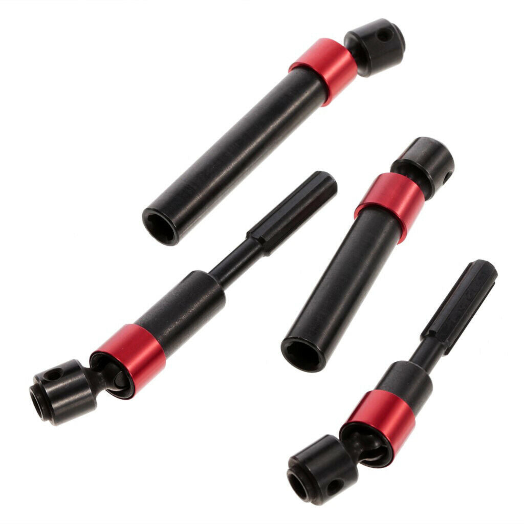 1/10 Front Rear Universal Drive Shaft 2x for   -4 RC Rock Crawlers