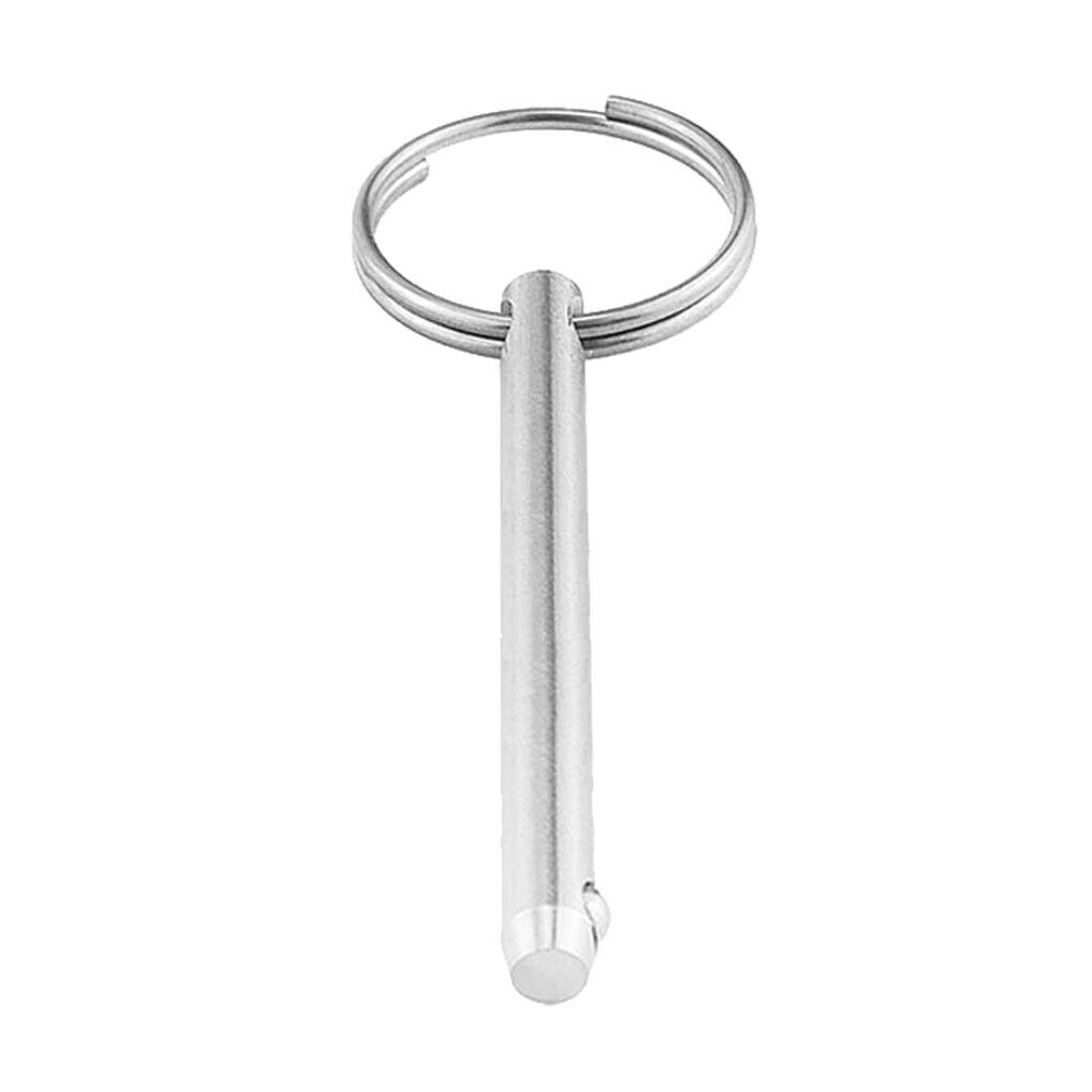Qty(2) Stainless Steel Quick Release Pin for Bimini Top Deck Hinge Fitting -