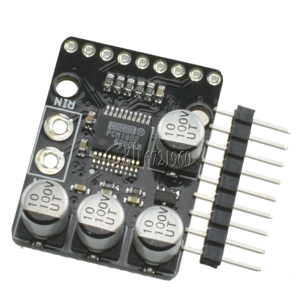 24Bit PCM1802 Audio Stereo A/D Converter ADC Decoder Amplifier Player Board